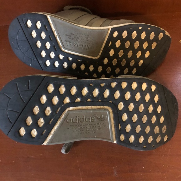 Adidas NMD Used Size 8 Green - Picture 5 of 6